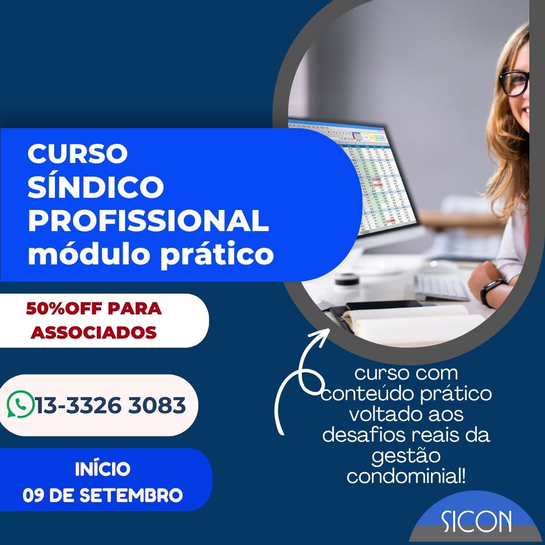   Curso Síndico Profissional - Módulo Prático-Setembro