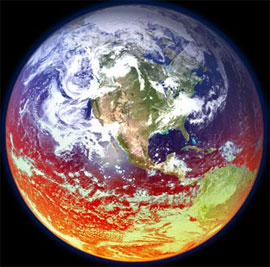   Temperatura da Terra deve subir 5,2 graus até 2100, diz MIT